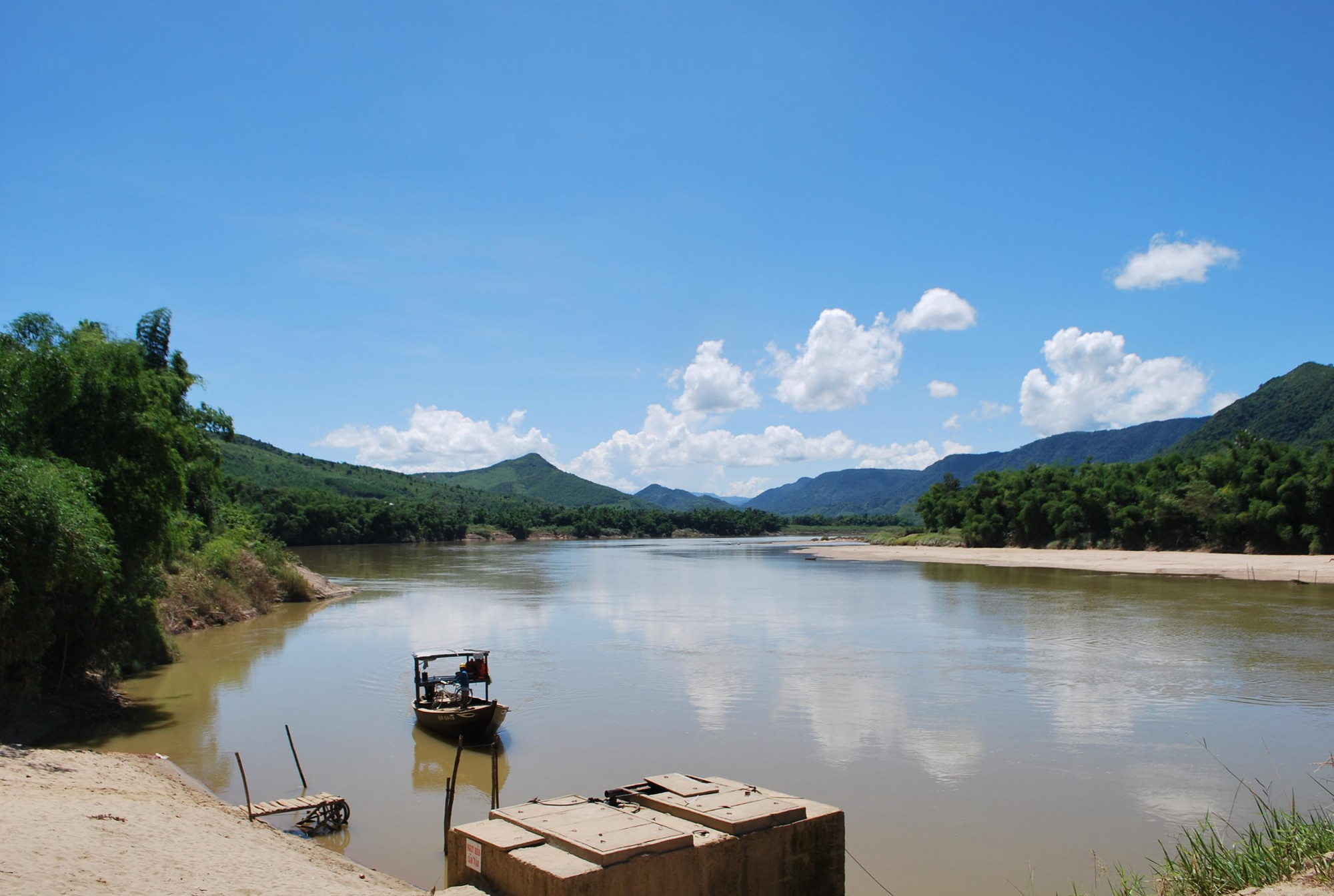 Bến đò Trung Phước.