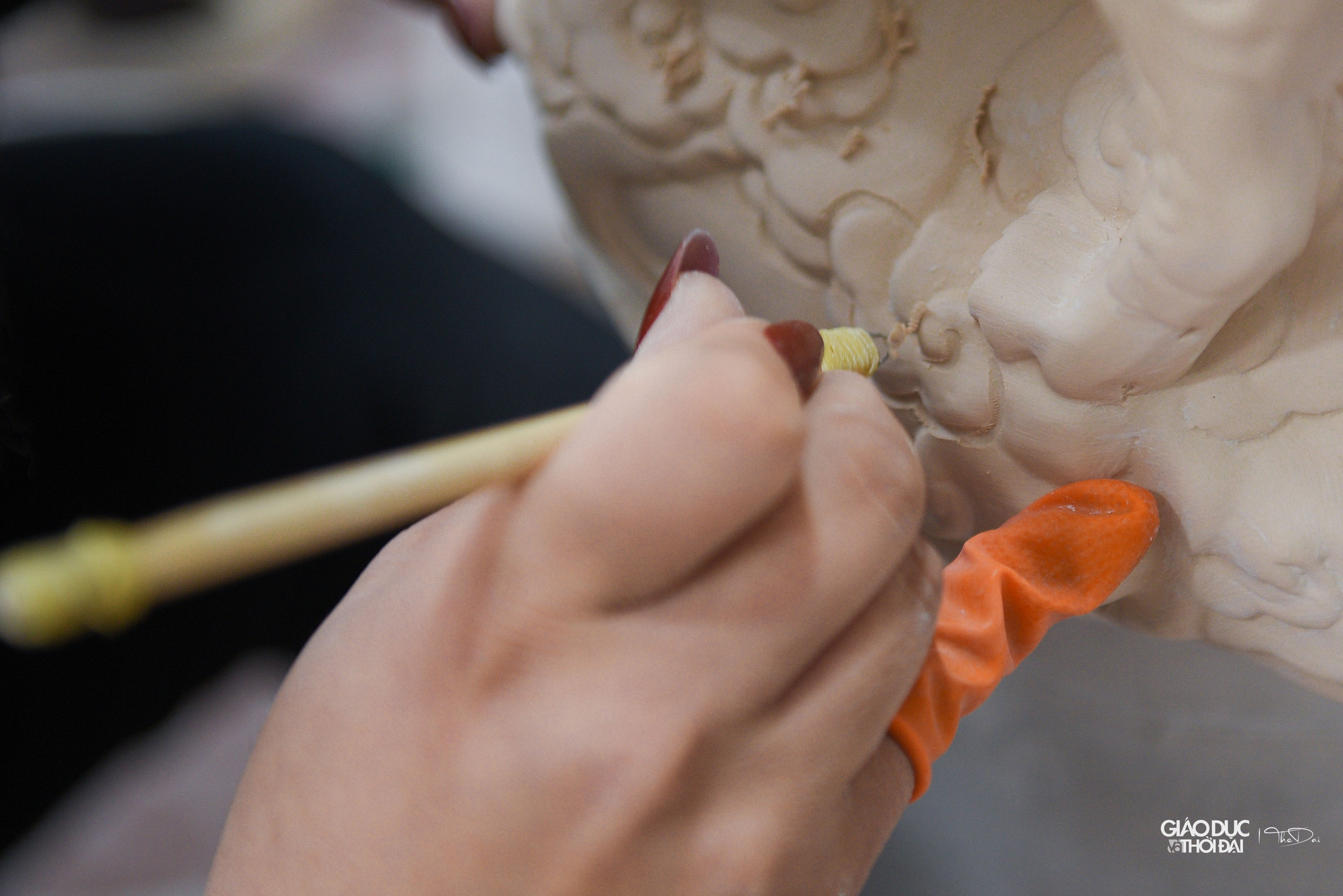 Mỗi ngày mỗi người cũng chỉ gạn được khoảng 25 sản phẩm.