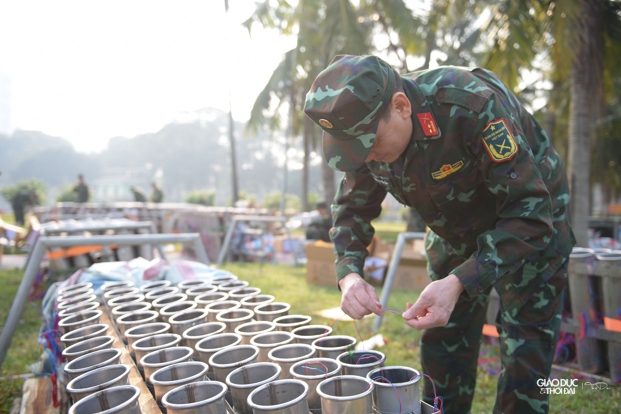 Trong đó có 4 điểm pháo hoa tầm cao - hỏa thuật, 3 điểm pháo hoa tầm cao - tầm thấp và 24 điểm tầm thấp.