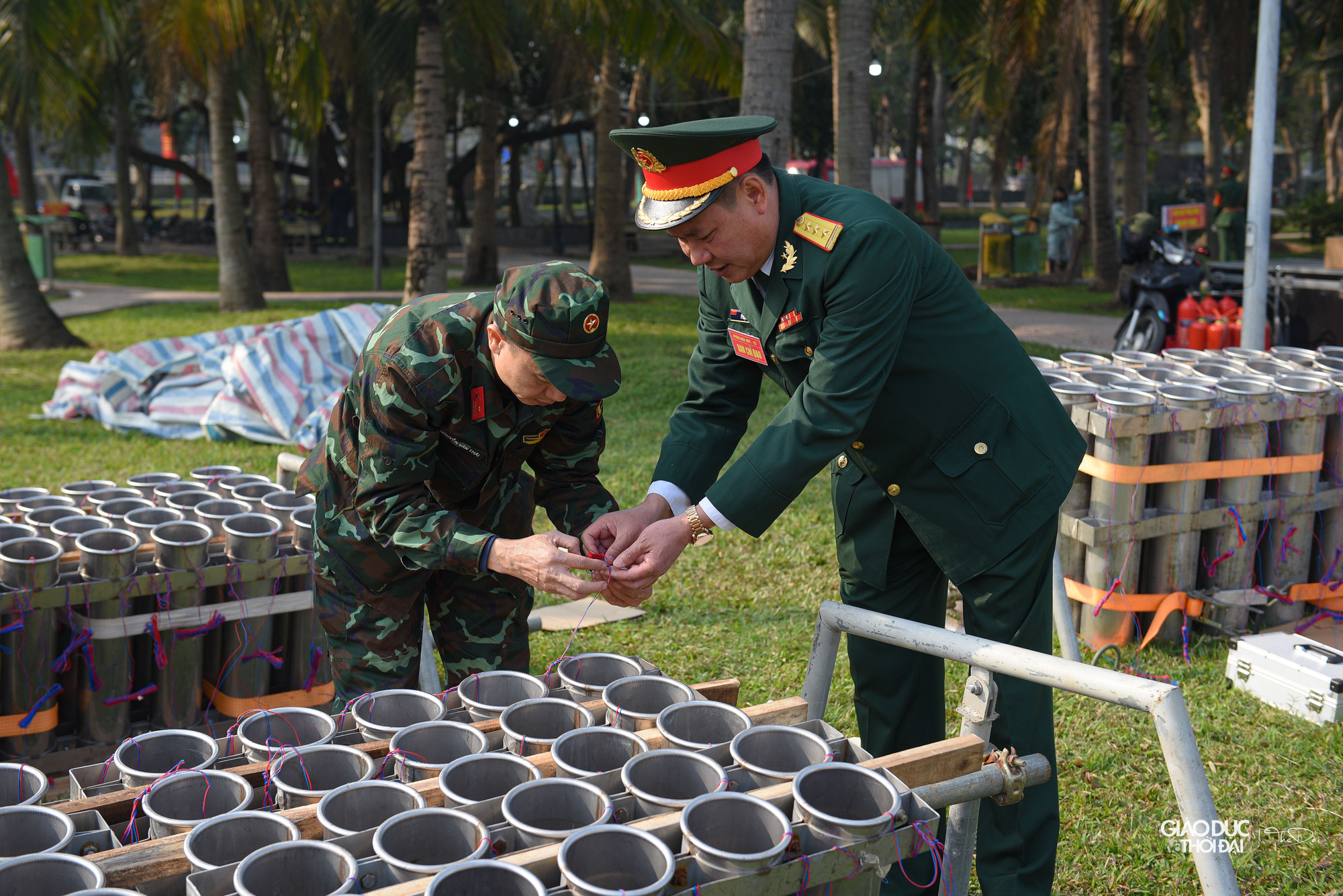 Theo đó ở từng khung giờ chính xác đến từng giây sẽ có những màn bắn pháo hoa được chuẩn bị sẵn.