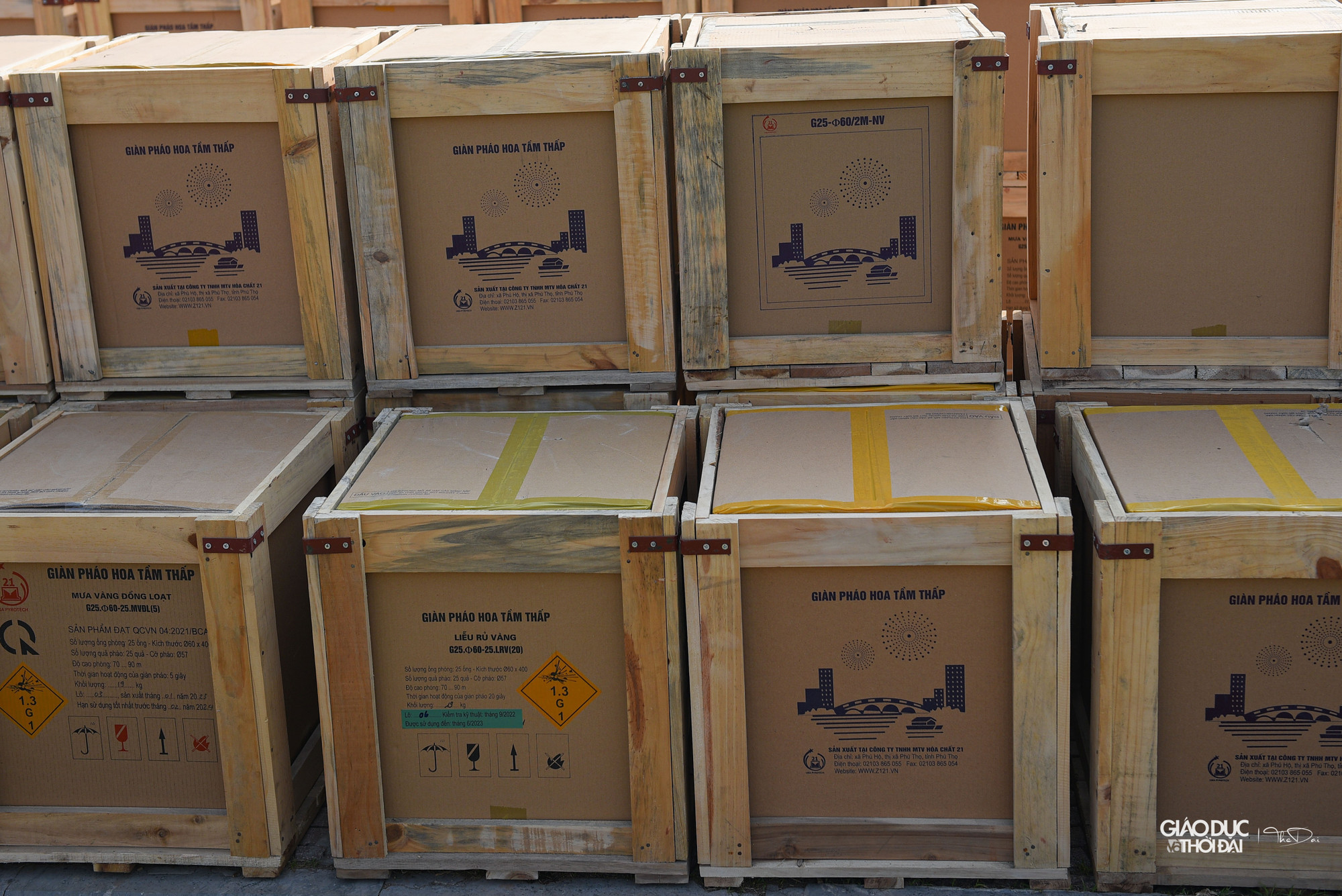 Đến thời điểm này kịch bản bắn pháo hoa đã hoàn tất.