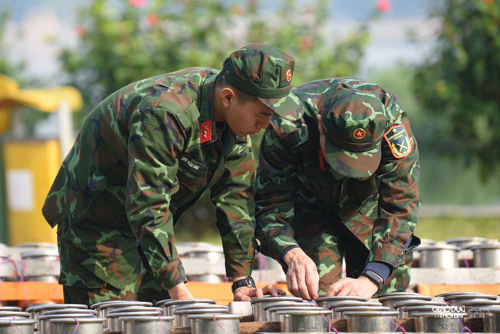 Mọi công tác chuẩn bị đang được các chiến sĩ gấp rút hoàn thiện.