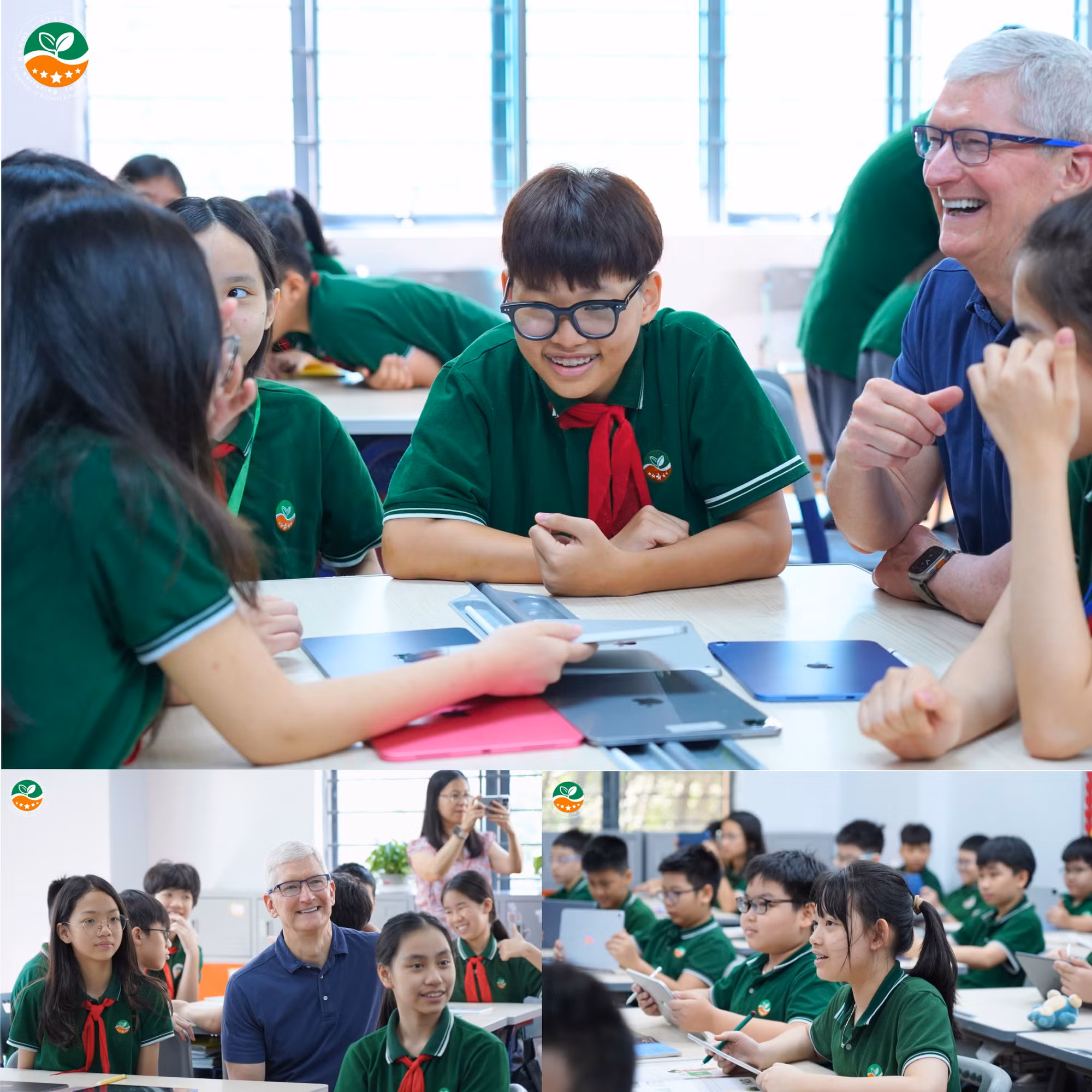 Từ năm 2019, Ngôi Sao Hà Nội là trường học đầu tiên sử dụng iPad như công cụ dạy học chính thức với mô hình "Share iPad". Đây là mô hình các lớp luân phiên sử dụng kho thiết bị 40 iPad chung do nhà trường trang bị. Sau gần 4 năm học triển khai chương trình "Share iPad" đạt hiệu quả nhất định khi giúp cung cấp những trải nghiệm học tập thú vị cho học sinh. Năm học 2023 - 2024, Ban giám hiệu và Ban lãnh đạo Trường liên cấp Tiểu học và Trung học cơ sở Ngôi Sao Hà Nội thống nhất triển khai chương trình “Apple iPad for Learning” dành cho các lớp .0 từ khối 3 đến khối 7 trong nhà trường (6 lớp tiểu học, 4 lớp trung học cơ sở). Nằm trong chiến lược chung của Tập đoàn Giáo dục EQuest khi chú trọng ứng dụng công nghệ thông tin trong giảng dạy, học tập và quản lý, với thành công bước đầu khi triển khai tại Ngôi Sao Hà Nội, dự án AiFL dự kiến sẽ được nhân rộng tại các trường học trong Tập đoàn nhằm tạo ra môi trường giáo dục tiên phong, chủ động với sự sáng tạo, thích nghi và bắt kịp với sự thay đổi toàn cầu.