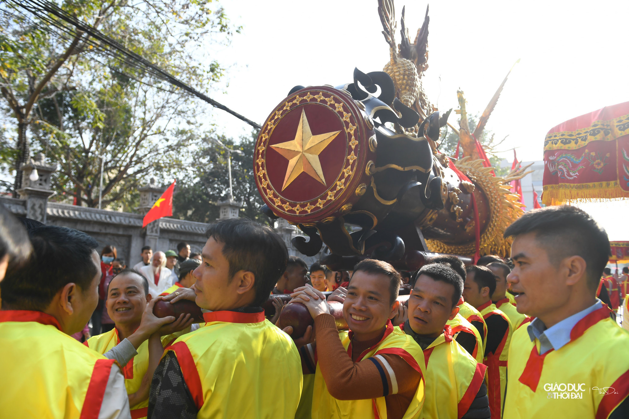 Lễ hội là dịp để dân làng bày tỏ lòng biết ơn với Đức Thánh Thiên Cương. Trên cơ sở kế thừa và phát huy những giá trị văn hóa tốt đẹp của quê hương, những nghi lễ truyền thống.