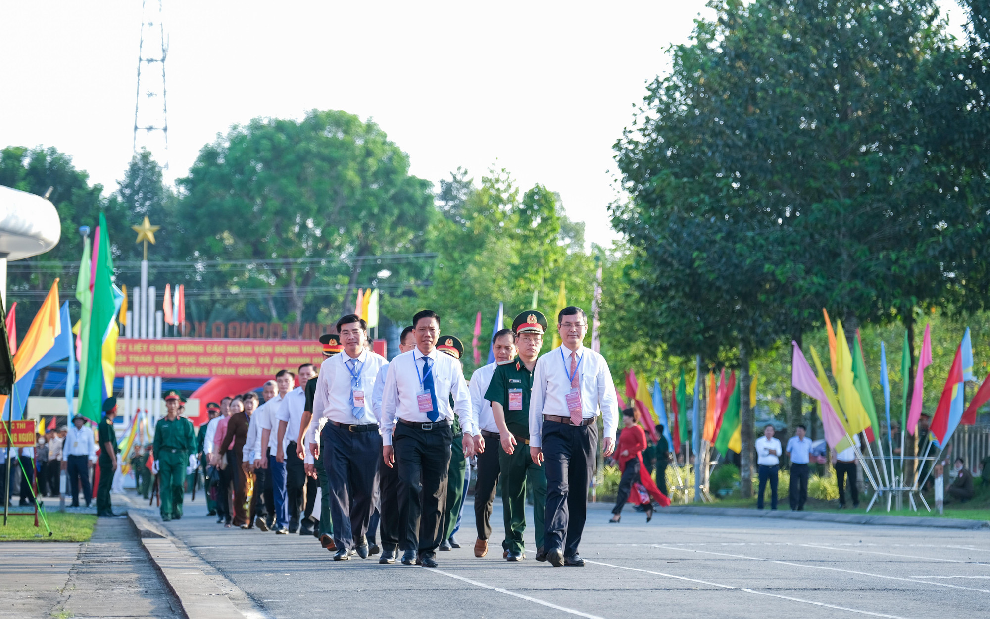 Các đại biểu tham dự Hội thao.