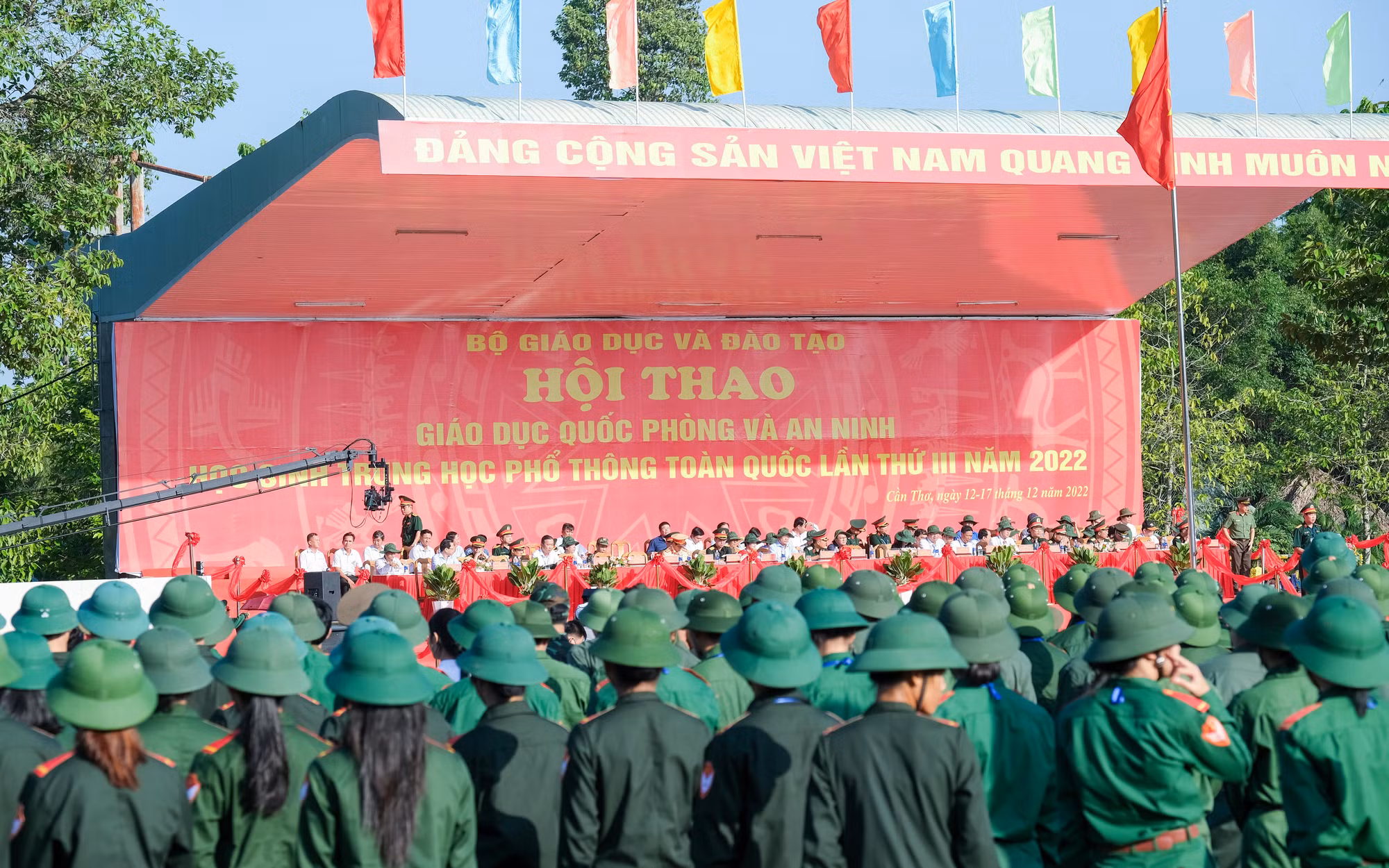 Hội thao Giáo dục quốc phòng và an ninh THPT hội tụ tài năng thi đấu cao thượng