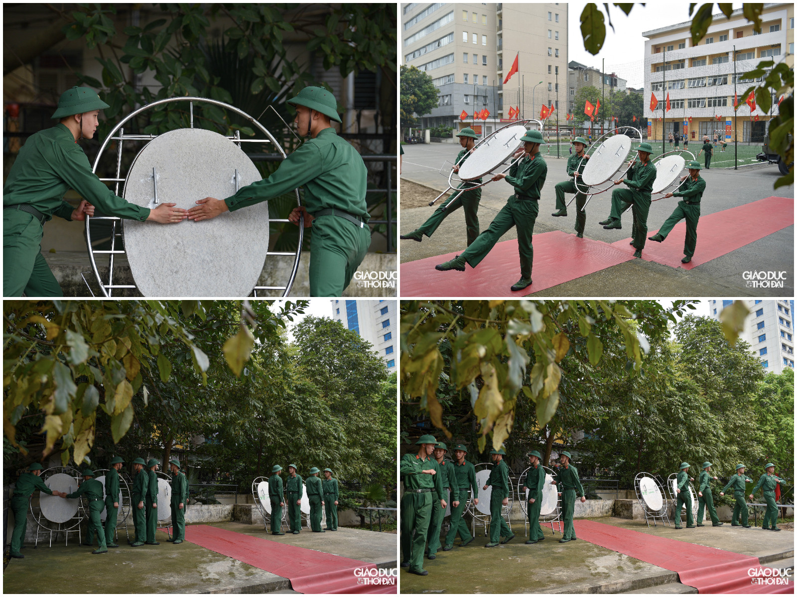 Để giữ được phong thái nghiêm trang khi đứng tiêu binh trước cửa Lăng trong 60 phút, thì khi rèn luyện, tiêu binh phải đứng nghiêm được trong 180 phút.
