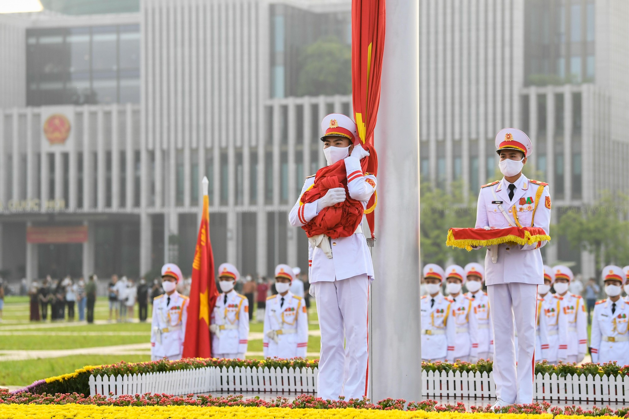 Tự hào được thay mặt đồng bào, chiến sĩ cả nước canh giấc ngủ của Người, những chiến sĩ Đoàn 275 vẫn ngày đêm hăng say luyện tập để hoàn thành tốt nhiệm vụ được giao.