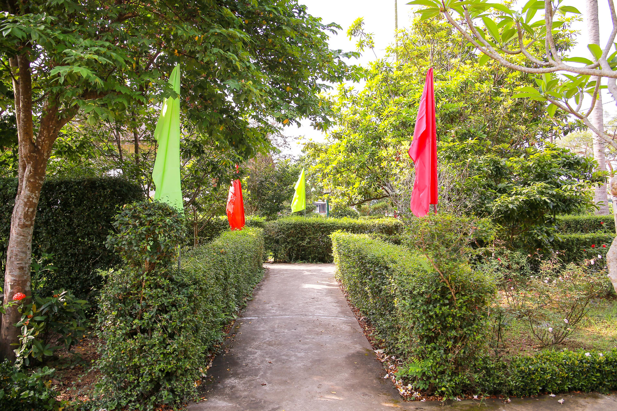 Nhà lưu niệm Bác Hồ ở làng Dương Nỗ, xã Phú Dương, TP Huế.