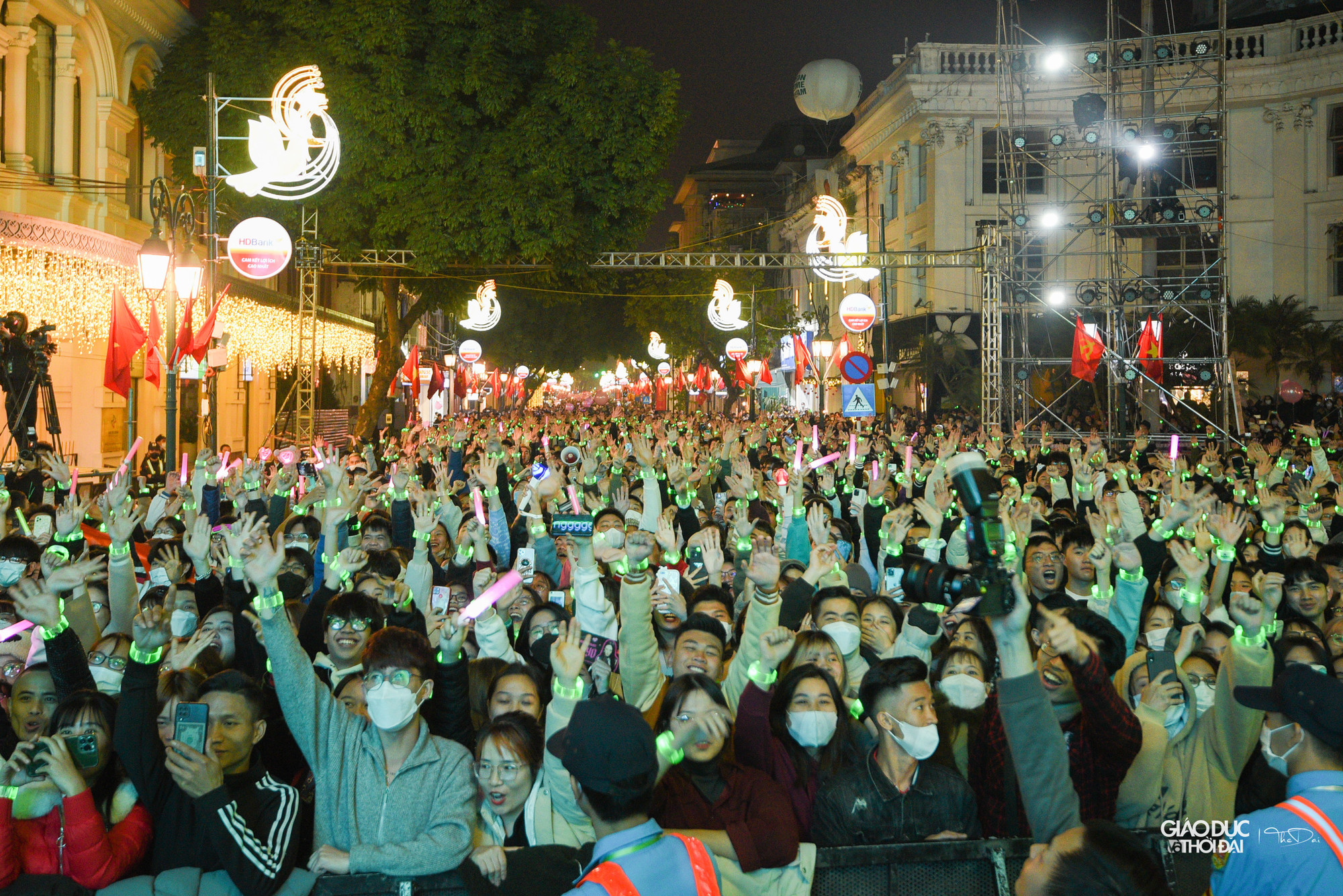 Chương trình Countdown tại Hà Nội được tổ chức 4 địa điểm, gồm: Quảng trường Cách mạng Tháng 8, Quảng trường Đông Kinh Nghĩa Thục, Đường đua F1 - Mỹ Đình và Công viên Hồ Thiên Nga, Ecopark.