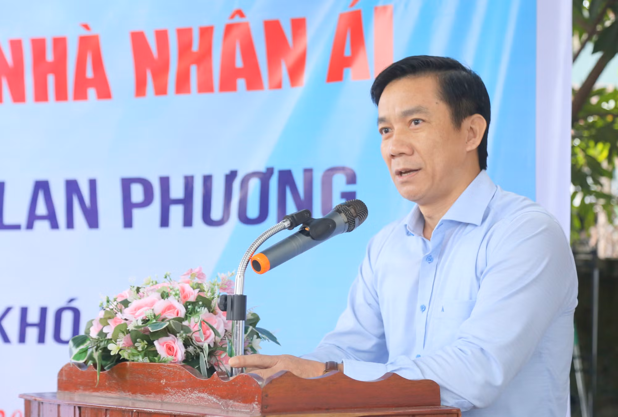 Ông Nguyễn Đình Hải - Phó Giám đốc Sở GD&amp;ĐT Quảng Bình cảm ơn sự quan tâm, đồng hành, hỗ trợ của Báo GD&amp;TĐ.