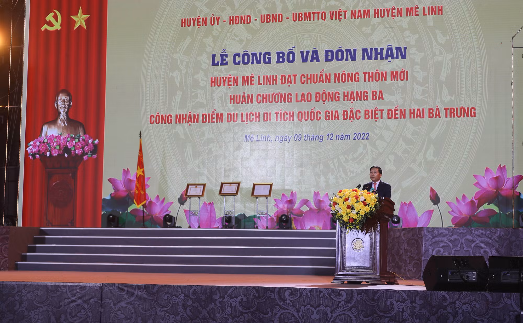 Trân trọng tiếp thu ý kiến chỉ đạo của đồng chí Phó Bí thư Thường trực Thành ủy, Bí thư Huyện ủy Mê Linh Nguyễn Thanh Liêm khẳng định, sẽ sớm triển khai các chương trình, kế hoạch để tiếp tục xây dựng nông thôn mới nâng cao, kiểu mẫu tại huyện Mê Linh. Qua đó hoàn thành tốt những nhiệm vụ chính trị được thành phố giao.