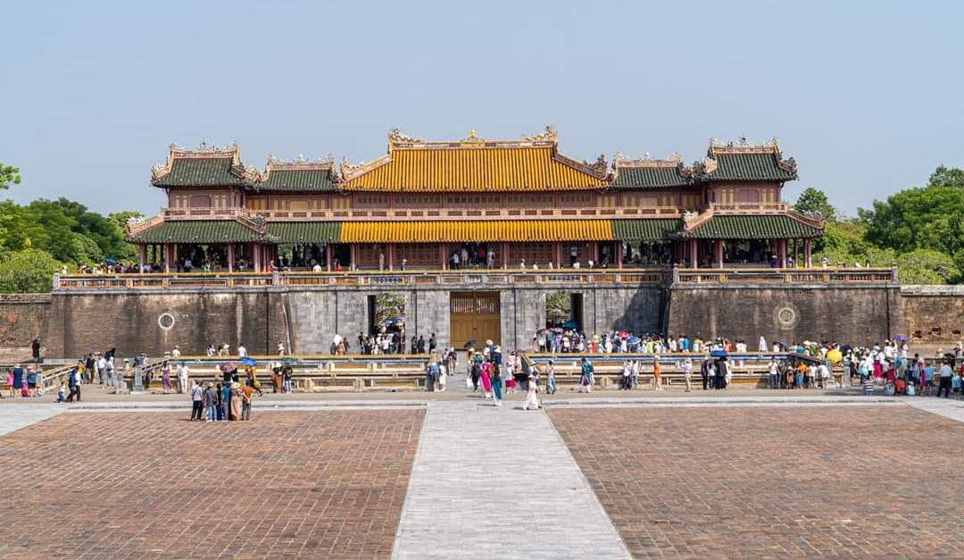 Ngọ Môn thuộc khu di sản Huế là nơi đón khách nhiều nhất Cố đô.