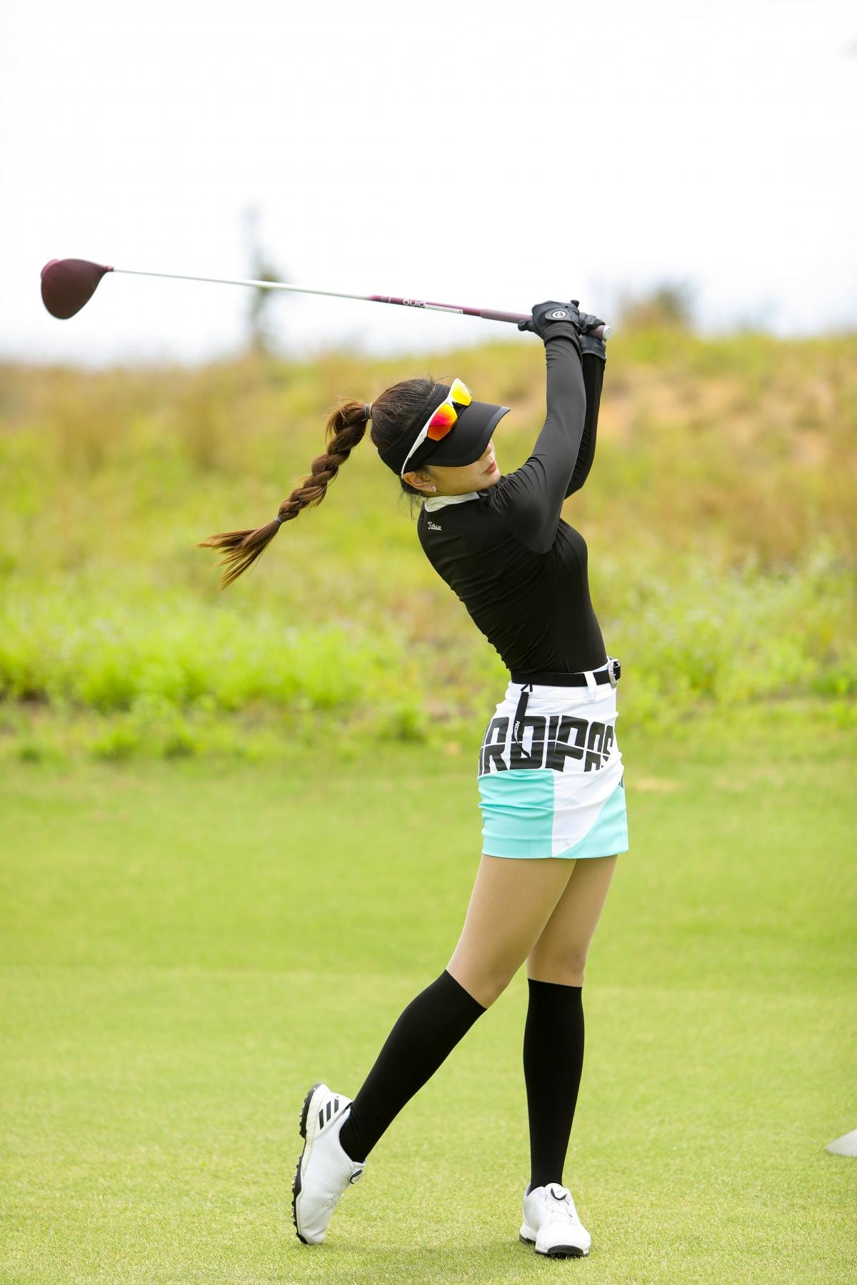 Những cú đánh đẹp của các nữ golfer.