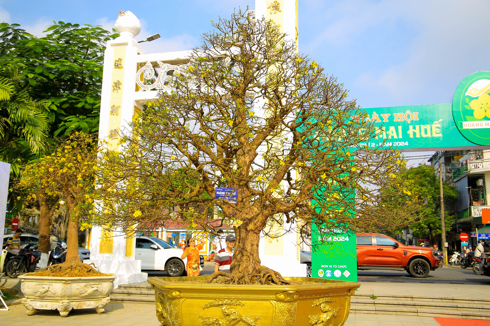 Ngày hội sẽ để lại nhiều dấu ấn trong lòng du khách và cộng đồng những người yêu Hoàng mai Huế. (Ảnh: Hoàng Hải)