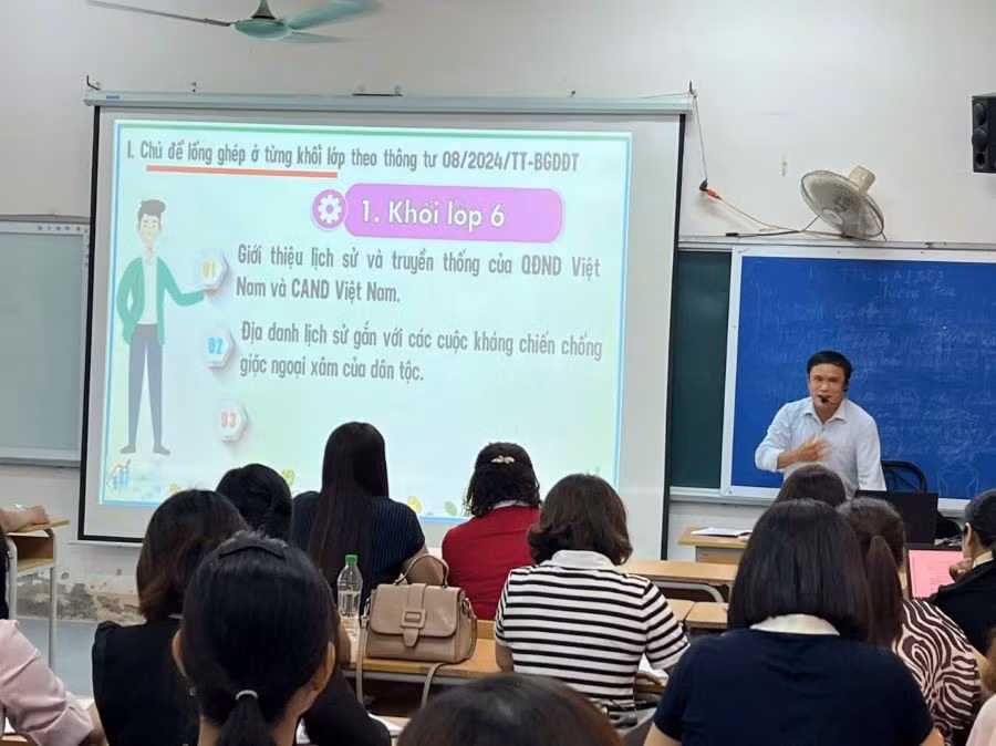 Lớp tập huấn này được tổ chức từ ngày 15/8 - 17/8 tại cụm Hoà Bình cũ.