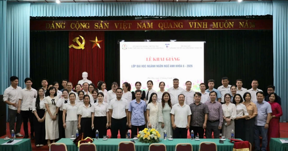 163 sinh viên bắt đầu hành trình học Ngôn ngữ Anh tại Trung tâm GDTX Vĩnh Phúc