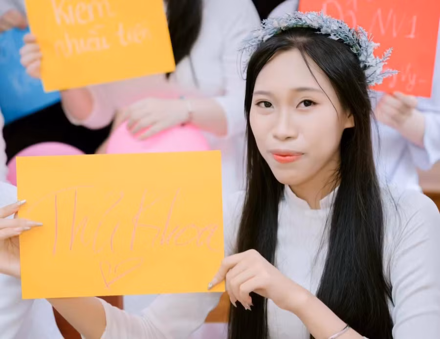 Ngân không bất ngờ với kết quả mà mình đạt được ở kỳ thi lần này.