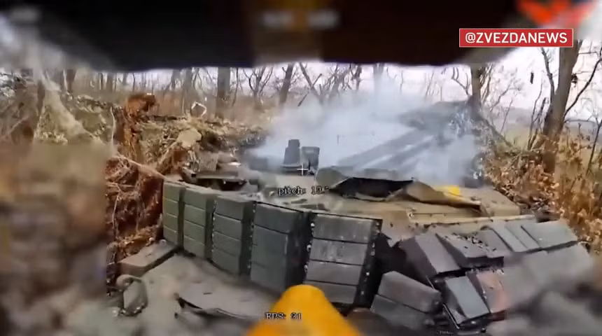 Video FPV tung đòn trúng Leopard 1A5 gần Sergeevka