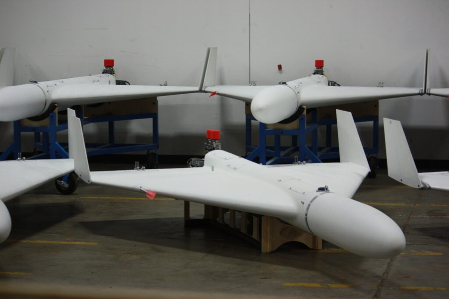 Cận cảnh drone Arrowhead. Ảnh: Griffon Aerospace shahed-phien-ban-my-dan-tuan-kich-arrowhead-45-kg-lam-thay-doi-the-tran-2.jpg