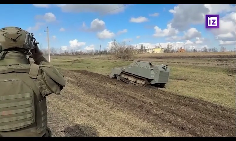 Video rà phá bom mìn ở Kursk sau khi giải phóng quận Sudzhansky