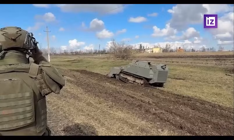 Video rà phá bom mìn ở Kursk sau khi giải phóng quận Sudzhansky