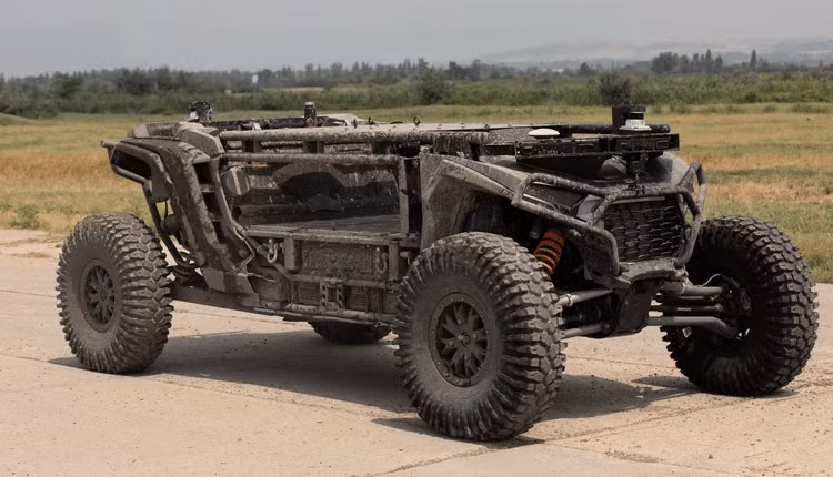 Xe robot ULTRA trong cuộc tập trận Agile Spirit 25 tại Krtsanisi, Georgia. Ảnh: Quân đội Hoa Kỳ