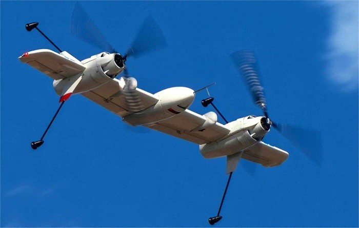 Nguyên mẫu Nomad với thiết kế “rotor-blown wing”, thể hiện cả chế độ cất cánh thẳng đứng và bay hành trình. nomad-khong-can-duong-bang-cat-canh-nhu-truc-thang-bay-nhanh-nhu-phan-luc-3.jpg
