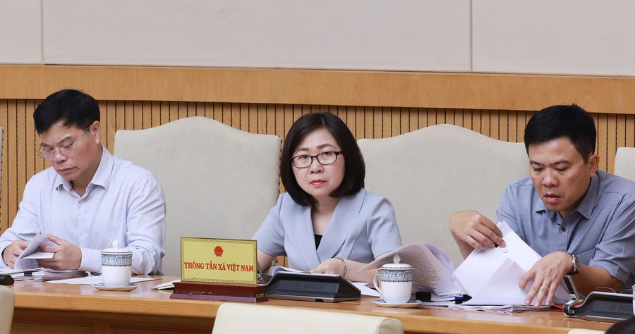 Lãnh đạo các cơ quan thuộc Chính phủ tham dự Phiên họp Chính phủ chuyên đề về xây dựng pháp luật tháng 9 năm 2025 (phiên thứ 2). (Ảnh: Dương Giang/TTXVN) thu-tuong-pham-minh-chinh-chu-tri-phien-hop-chinh-phu-5.jpg