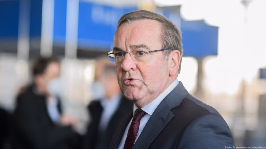 Bộ trưởng Quốc phòng Đức Boris Pistorius.