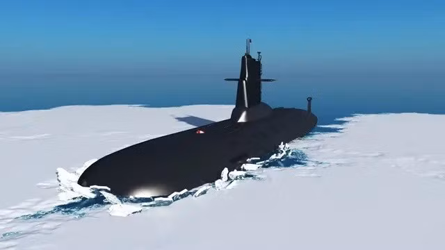 Tốc độ của tàu ngầm sẽ giúp rút ngắn thời gian di chuyển dọc theo Tuyến đường biển phía Bắc từ 20 ngày xuống còn 12 ngày.