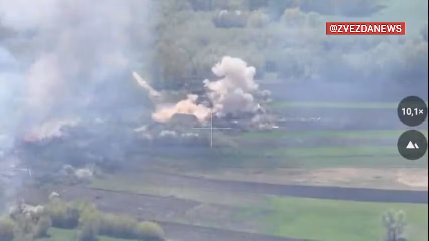 Video hoạt động chiến đấu tại nơi cuối cùng được giải phóng ở Kursk