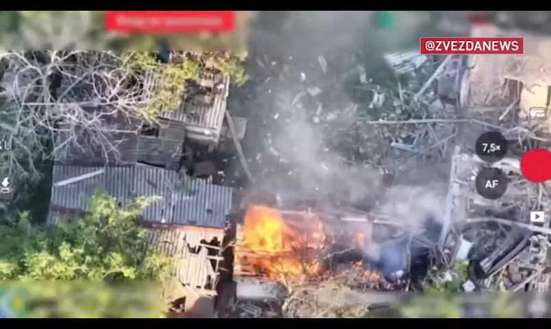 Khoảnh khắc kiểm soát Voskresenka sau khi phá vỡ phòng thủ đối phương