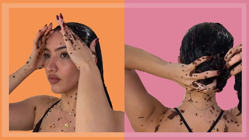 Grace May gần đây đã thử nghiệm phương pháp chăm sóc da mặt bằng mỡ bò. Ảnh: Grace May/CNN botox-1.jpg