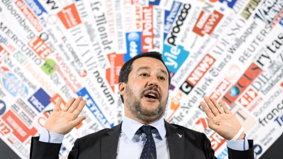 Phó Thủ tướng Italy Matteo Salvini.