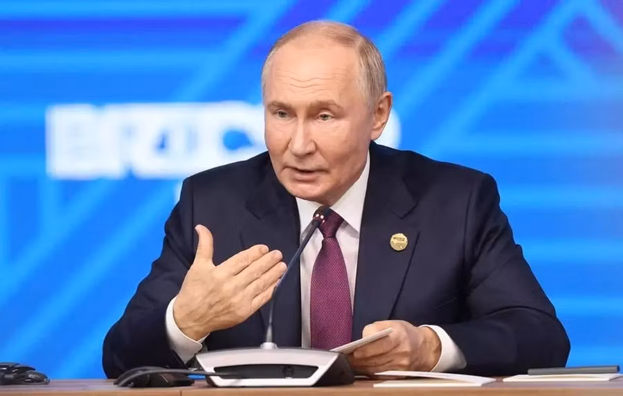 Tổng thống Nga Vladimir Putin.