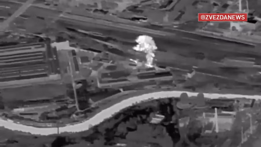 Video UAV Geran-2 thiêu hủy kho đạn dược ở Kramatorsk