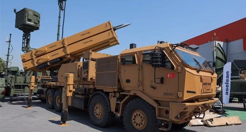 GOKTAN được chế tạo với khả năng tấn công 360 độ. Ảnh: Aselsan