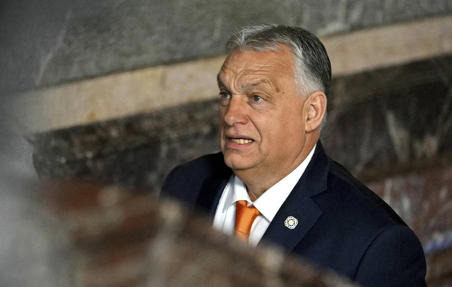 Thủ tướng Hungary Viktor Orban. Ảnh: AP.