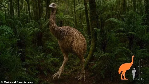 Công ty đang cố gắng đưa voi ma mút lông trở lại đã nhắm đến một loài động vật mới đã tuyệt chủng, loài moa. Đây là loài chim cao 3,6 mét, nặng 230 kg từng lang thang ở New Zealand.