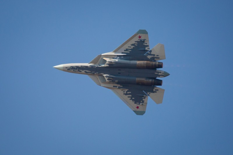 Tiêm kích Su-57 của Nga.