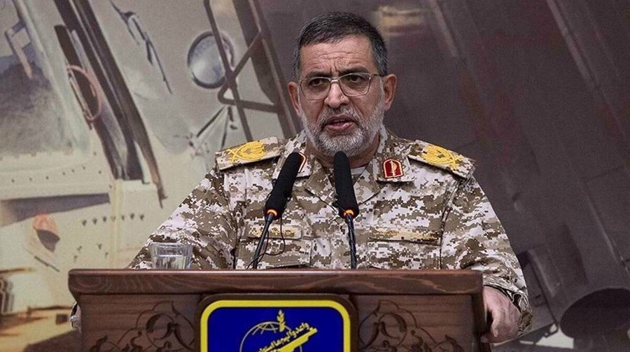 Chuẩn tướng Ali Mohammed Naeini, người phát ngôn của Lực lượng Vệ binh Cách mạng Hồi giáo Iran (IRGC).