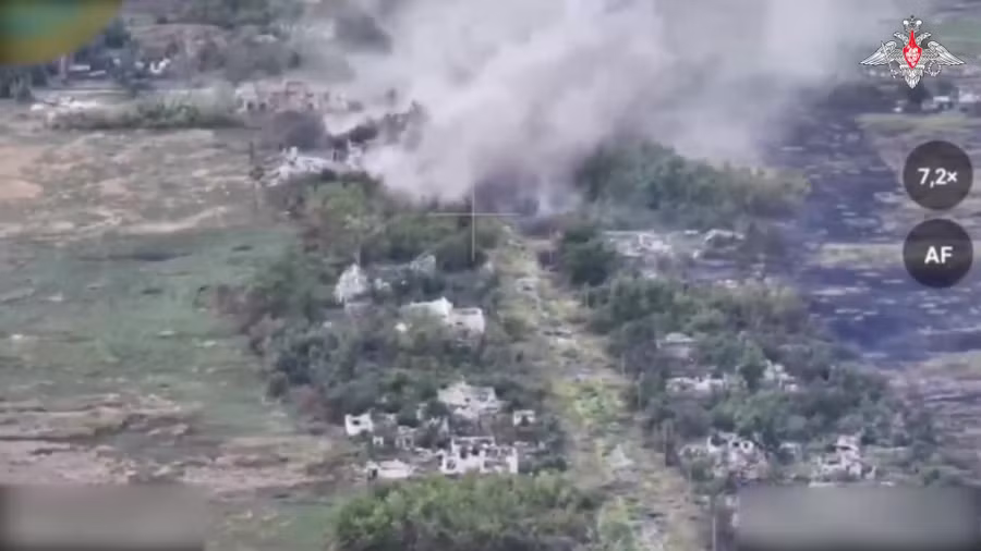 Cảnh chiến trường Borovsk Andreevka hé lộ cuộc phản công đầy kịch tính