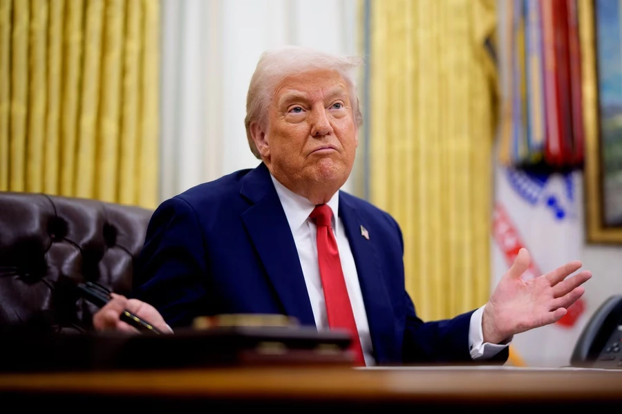 Tổng thống Mỹ Donald Trump.