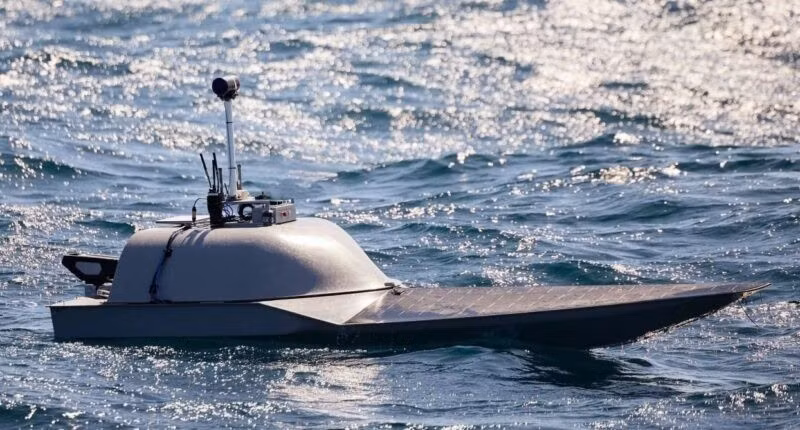 Một tàu mặt nước không người lái. Ảnh: HavocAI.