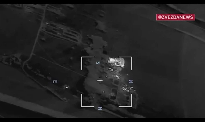 Video UAV Geran-2 tung đòn thiêu cháy loạt kho đạn