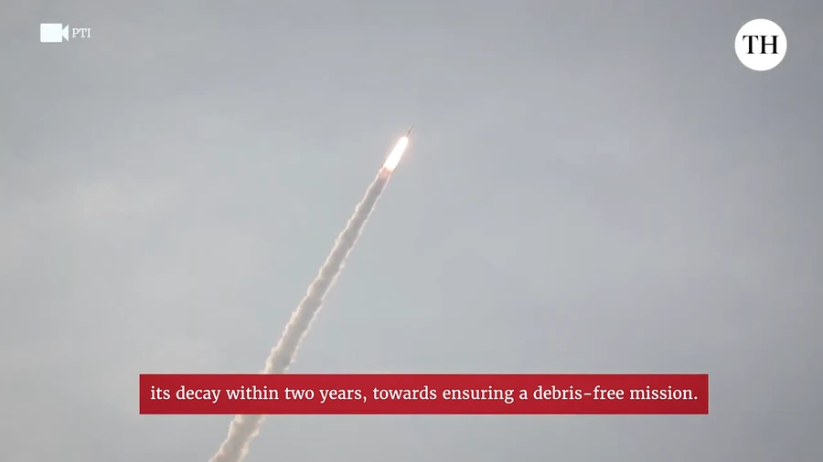 Video tên lửa PSLV-C61 của Ấn Độ bất ngờ gặp sự cố kỹ thuật