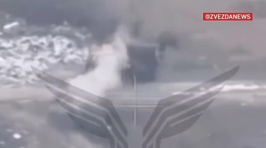 Drone thiêu rụi xe và công trình ở hướng Rubtsovsky