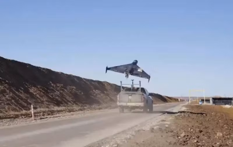 Xem video hiếm về UAV Geran-2 được phóng từ ô tô đang chạy