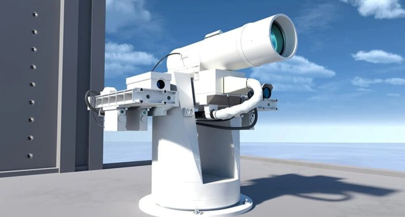 Một vũ khí laser. Ảnh: Coherent Aerospace & Defense. vu-khi-laser-toc-do-anh-sang-dot-chay-uav-va-ten-lua-sieu-thanh-2.jpg